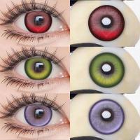 ราคา คอนแทคเลนส์สี คอนแทคเลนส์ชุดฮาโลวีน แต่งตาสีม่วง/แดง/น้ำเงิน (51252617277)