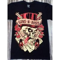 ราคา NTS82 GNR GUNS N ROSES HARD ROCK BAND ACE OF CARD CASINO COVER DESIGN ART NTS NEW TYPE SYSTEM COTTON เสื้อยืด (48008084787)
