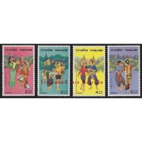 ราคา แสตมป์ไทย - ยังไม่ใช้ สภาพเดิม - ปี 2520 : ชุดการละเล่นของไทย #915 ( Thai Traditional Folk Dances ) (11249402889)