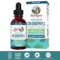 ราคา MaryRutsVeganChlorophyllLiquidDrops-Non-DilutedLiquidChlorophyll-MulberryDerived-Non-GMO-MintyFlavour-2Oz (53058845734)