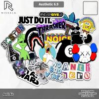 ราคา Hypebeast Aesthetic Waterproof Vinyl Sticker Pack แล้ว Cuted Precision Size 4-9cm (53006574070)