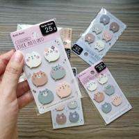 ราคา 10.10 ‼️ Stick Note สุดน่ารัก แมว หมี หมาชิบะ 6 ลายใน 1 แพค Moshi Moshi (6142869132)