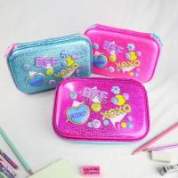 ราคา พร้อมส่งกล่องดินสอ กระเป๋าดินสอลายนูน 3D ลายXOXO(งานเทียบsmiggle งานเทียบสมิกเกิ้ล ) (4217251662)