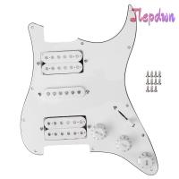 ราคา เจพีดีวอน ​HSH Weld Prewired Pickguard​, ​พรีสาย​ ​ปิ๊กอัพ HSH​ ปิ๊กการ์ดบอร์ดกีตาร์ไฟฟ้า ทนทาน ​จานมีสาย​ ​สีดํา 11 รู​ ​HSH โหลด Pickguard​ (48758233377)