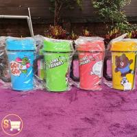 ราคา *พร้อมส่ง* กระบอกน้ำ Gulp Slurpee ลาย Line Friends 30 oz ขายยกเซ็ตสะสม 4 ใบ : พรีเมี่ยมเซเว่น / แลกแสตมป์ (7-11) (19743276856)