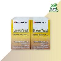ราคา แพ็คคู่คุ้มกว่า!!! NUTRAKAL Brewer Yeast 500mg 60 tablets (23650821034)