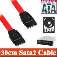 ราคา สาย Sata 2.0 ยาว 30cm ใช้เชื่อมต่อ HDD,DVD-RW ภายใน กับเมนบอร์ด (Serial ATA SATA 2 Cable) สายฮาร์ดไดรฟ์ข้อมูล (7987340873)