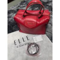 ราคา กระเป๋าถือทรงหมอน แบรนด์ ELLE ของแท้100% กระเป๋าผู้หญิง กระเป๋ามือสอง (23265659847)