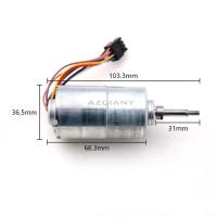 ราคา 1-10 pcs LA034 DC105V DC300V Bladeless Fan Motor Engine For Dyson AM06 AM07 AM09 AM11 TP02 25W Part (55206588284)