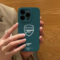 ราคา Arsenal Away QJYSเคสโทรศัพท์เหมาะสําหรับIPhone 15 ProMax 14 13 12 PRO 11 7 8 PLUS 14 15 PLUS X XS XR XSMAX SE Creativeฟิล์มHard Shell Shock-resistant PCป้องกันกรณีM8YO (28407573316)