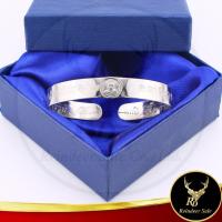 ราคา กำไลหลวงพ่อเงิน วัดบางคลาน จ.พิจิตร ซื้อง่าย ขายคล่อง กำไรงาม ร่ำรวย ปรับขนาดได้ งานสแตนเลสแท้ สินค้าขายดีพร้อมส่ง (18996403161)