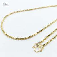 ราคา U08 ลายผ่าหวาย ทอง ขนาด 2 มม สร้อยคอสแตนเลส สร้อยพระ สร้อยสแตนเลส สร้อยสแตนเลสแท้ สร้อยคอโซ่ สร้อยคอสแตนเลสแท้ (2017913213)