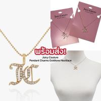 ราคา [พร้อมส่ง] สร้อยคอ Juicy Couture Pendant Charms Goldtone Necklace ของแท้ (29629185097)