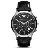 ราคา Armani (Emporio Armani) นาฬิกาผู้ชายแฟชั่นเรียบง่ายนาฬิกาอเมริกันยุโรปส่องแสงสามตาโครโนกราฟนาฬิกาผู้ชาย AR2447 (47407803711)