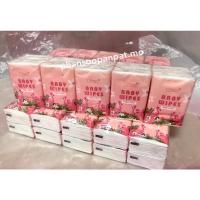 ราคา BABY WIPES กระดาษทิชชู ทิชชู่ พกพา (แพค 10ห่อ) (14747372803)