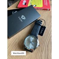 ราคา Tomi T030 สายหนังสีดำ หน้าปัดเงิน สายหนัง พร้อมกล่อง (21972499079)
