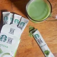 ราคา STARBUCKS VIA Matcha Green Tea สตาร์บัค เวีย มัทฉะ ชาเขียวลาเต้ 17กรัม x 5ซอง (5922576128)