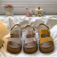 ราคา สินค้าในไทย รองเท้าแตะส้นหนา ยอดนิยม! สูงขึ้น ใส่สบาย ใส่ไปไหนก็ได้ (49958261366)
