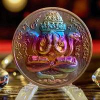 ราคา เหรียญปิดตาพังพระกาฬ โคตรเศรษฐี ชนวนผิวรุ้ง จ.นครศรีธรรมราช รก.98 No.713 พระแท้ เกจิดัง (24543183843)