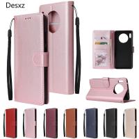 ราคา Desxz Casing Huawei Mate 30 Pro P40 Pro+ P30 Lite Case Flip Cover Wallet pu Leather Phone Holder Mate30 mate20 ใหม่ (46008618476)