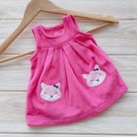 ราคา เสื้อแขนกุดสีชมพู ผ้าสำลี ไซด์แรกเกิด น่ารักหวานๆค่ะ (9546622004)