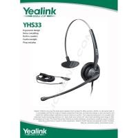 ราคา Yealink YHS33 - ชุดหูฟังคอลเซ็นเตอร์สําหรับโทรศัพท์ IP (29962319772)