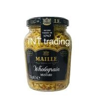 ราคา MAILLE WholeGrain Mustard 210g.โฮลเกรนมัสตาร์ด ขนาด 210 กรัม (23312867741)