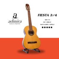 ราคา กีตาร์คลาสสิค ADMIRA FIESTA ขนาด 3/4, เล่นง่าย นำเข้าจากสเปนแท้ Classical guitar made in Spain (10944392356)