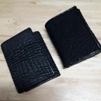 ราคา shark skin trifold wallet กระเป๋าหนังปลาฉลามแท้ 1ใบให้เลือก (2975180310)