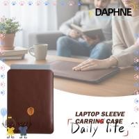 ราคา DAPHNE Laptop Sleeve Carring , Water and Splash Proof 13 14 15 นิ้ว Notebook , PU Leather Microfiber Lining Laptop Bag for Dell Laptop (55258607513)