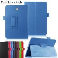 ราคา PU Leather Flip Case for Samsung Galaxy Tab S2 8.0 inch SM-T710 T713 T715 T719 T719Y Stand Holder Cover Protective Cover (24753896284)