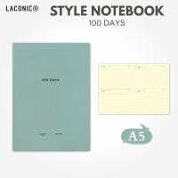 ราคา สมุดบันทึก LACONIC ขนาด A5 - 100 วัน แบบไม่ระบุวันที่ รุ่น LGF04-36 เครื่องเขียนสำหรับไดอารี่/สมุดจดบันทึกจากญี่ปุ่น (48902975974)