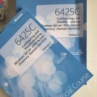 ราคา 6425C Configuring and Troubleshooting Windows Server 2008 Active Directory Domain Services - Volume 1 & 2 (3716675846)
