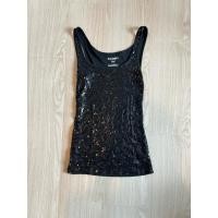 ราคา เสื้อสายเดี่ยว เลื่อมปักสีดำ (43871857564)
