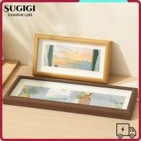 ราคา ซูกิจิ กรอบรูปแสดง, กรอบรูปสี่เหลี่ยมสี่เหลี่ยมผืนผ้าไม้, ตกแต่งงานปาร์ตี้ กรอบรูปวินเทจหลากสีเรียบง่าย บ้าน (45708543353)