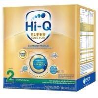 ราคา นมผง Hi-Q SUPER GOLD PLUS ไฮคิวซุปเปอร์โกลด์พลัสซี สูตร 2 ขนาด 1,800 กรัม ***กล่องบุบนิดหน่อย*** (22238998428)