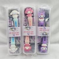 ราคา KUROMI,cutlery,ชุดส้อมและช้อน,ส้อมสแตนเลส,ช้อนสแตนเลส,ช้อนส้อมสแตนเลส (29833522824)
