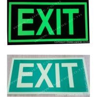 ราคา ป้ายบอกทางออก เรืองแสงและสะท้อนแสง -EXIT- ตามมาตรฐาน มยผ. ป้ายเรืองแสง ป้ายหนีไฟ ป้ายฉุกเฉิน (5015555065)