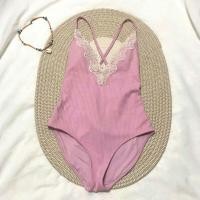 ราคา ชุดว่ายน้ำวันพีช swimsuit สีชมพูนม (21229269274)