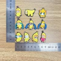 ราคา สร้างสรรค์น่ารักกล้วยชุดรูปหัวใจกล้วยร้องไห้กล้วยพีวีซียางนุ่มตกแต่งหัวเข็มขัดสําหรับผู้หญิงรองเท้าอุปกรณ์เสริม (55254230626)