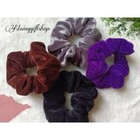 ราคา ยางรัดผมโดนัท โดนัทรัดผม ผ้ากำมะหยี่ [พร้อมส่ง] (10922253992)