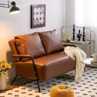 ราคา โซฟา ศิลปะเดียวร้านขายเสื้อผ้าเก้าอี้โซฟาสไตล์ใหม่พาร์ทเมนท์ขนาดเล็กห้องนั่งเล่นโซฟาห้องเช่าขนาดเล็กสไตล์ย้อนยุค2025 เหล็ก คิวจีซี (47757167084)