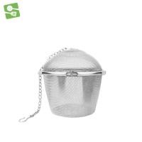 ราคา ที่กรองชา ที่กรองแบบถ้วย ตาข่ายกรองชา ลูกบอลกรองชา ลูกตุ้มกรองชา สแตนเลส Simple Kitchen (5557143706)