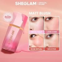 ราคา Sheglam Color Bloom Liquid Blush Matte Finish-Love Cake Gel Cream Blush Long Lasting Non-Fading Highly Pigmented น้ําหนักเบา Long Wear Smooth Blusher (27763691836)