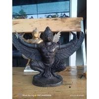 ราคา องค์พญาครุฑรมดำมหาโชค มหาลาภเนื้อทองเหลืองเก่า (25606642986)