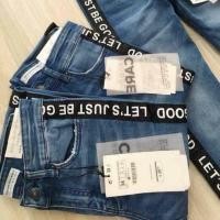 ราคา กางเกงยีนส์สกินนี่ แบรนด์ stradivarius (1280855802)