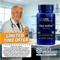 ราคา Sea-lodine Supplement 1000mcg 60 Veg Caps By Life Extension For Daily Nutrition (51858935210)