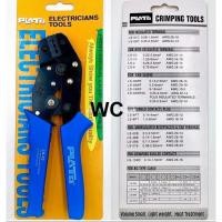 ราคา คีมย่ำหางปลาแอร์ คีมย้ำหางปลา RATCHET CRIMPING TOOLS SN-02 SUN (25118824481)