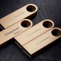 ราคา Original Kingston USB Data Traveler 8GB 16GB 32GB 64GB 128GB 256GB Metal Waterproof USB 2.0 Flash Drive (28106696854)