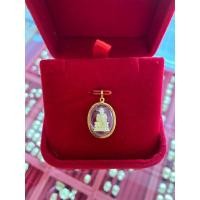ราคา จี้หลวงปู่ทวด รุ่นจตุภัทร ปี2544 วัดช้างให้ เลี่ยมทองแท้90% กันน้ำ เหมาะกับสร้อยคอ1ลายตันบาทและ2สลึง (20915030060)